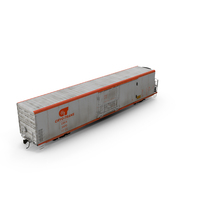 Railroad Refrigerator Car CryoTrans PNG & PSD Images
