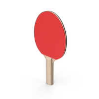 Red Ping Pong Paddle PNG & PSD Images