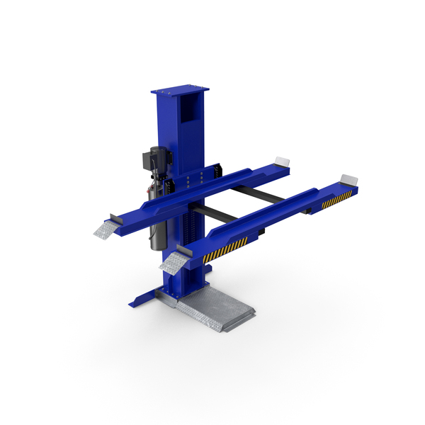Single Post Car Lift Generic PNG & PSD Images
