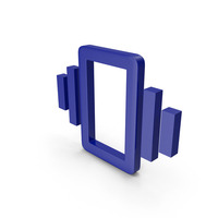 Blue Vibration Icon PNG & PSD Images