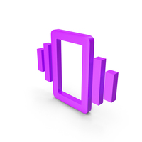 Purple Vibration Icon PNG & PSD Images
