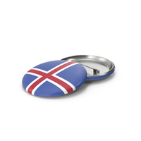 Iceland Flag Badge PNG & PSD Images