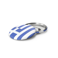 Greece Flag Badge PNG & PSD Images