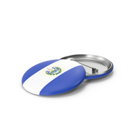 El Salvador Flag Badge PNG & PSD Images