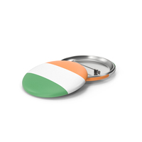 Ireland Flag Badge PNG & PSD Images