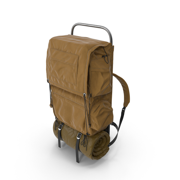 Camping Backpack PNG & PSD Images