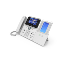 Cisco IP Phone 8861 and Expansion Module White PNG & PSD Images