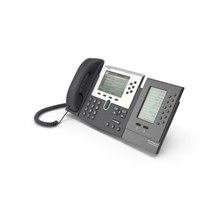 Cisco Unified IP Phone 7961G and Expansion Module PNG & PSD Images