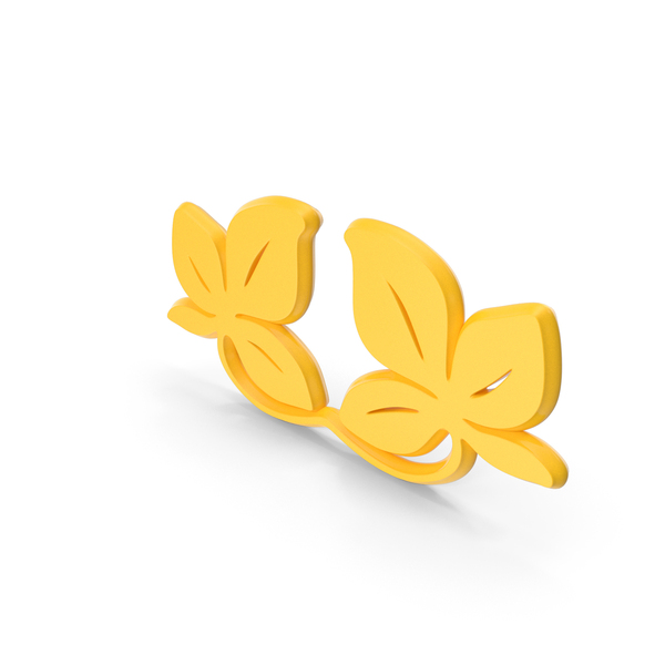 Leafe Design Logo Yellow PNG & PSD Images