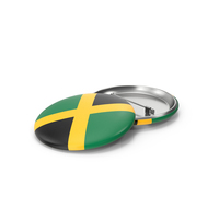 Jamaica Flag Badge PNG & PSD Images