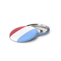 Luxembourg Flag Badge PNG & PSD Images