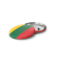 Lithuania Flag Badge PNG & PSD Images