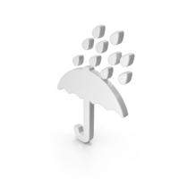 Keep Dry Icon White PNG & PSD Images