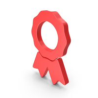 Red Badge Symbol PNG & PSD Images