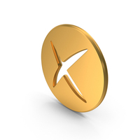 Cross Wrong Circle Symbol Gold PNG & PSD Images
