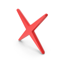 Cross Wrong Design Symbol Red PNG & PSD Images