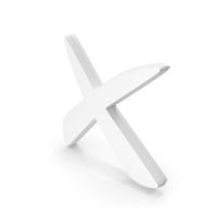 White Wrong Symbol PNG & PSD Images