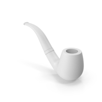 Monochrome Smoking Pipe PNG & PSD Images