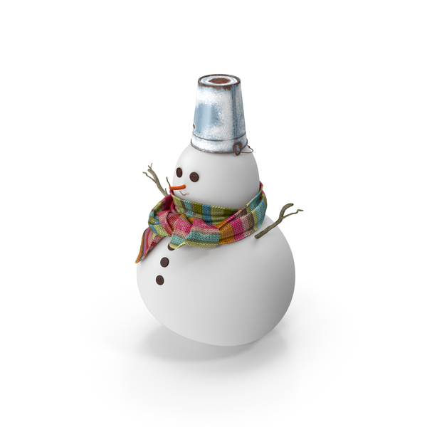 Little Christmas Snowman PNG & PSD Images