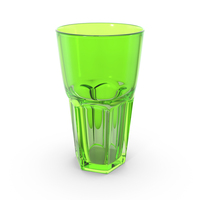 Green Tall Drink Glass PNG & PSD Images