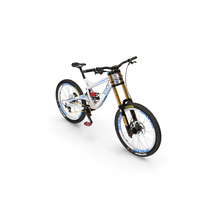 Mountain Bike GT Fury White PNG & PSD Images