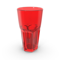 Tumbler Tall Drink Glass Red PNG & PSD Images