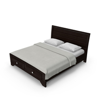 Queen Bed PNG & PSD Images