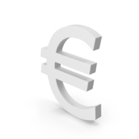 Monochrome Euro Symbol PNG & PSD Images
