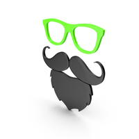 GLASSES BREAD ICON GREEN BLACK PNG & PSD Images