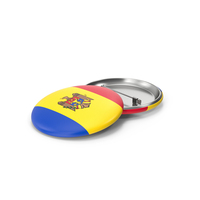 Moldova Flag Badge PNG & PSD Images