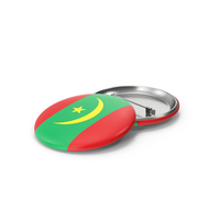 Mauritania Flag Badge PNG & PSD Images