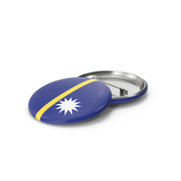Nauru Flag Badge PNG & PSD Images