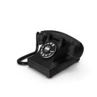 Retro Rotary Phone PNG & PSD Images
