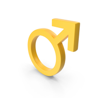 Male Gender Yellow PNG & PSD Images