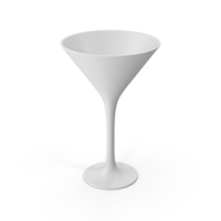 Monochrome Cocktail Glass PNG & PSD Images