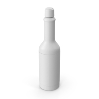 Monochrome Sauce Bottle PNG & PSD Images