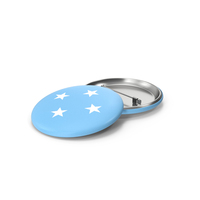 Federated States of Micronesia Flag Badge PNG & PSD Images