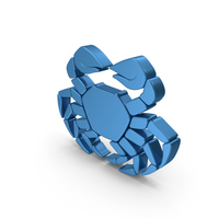 Blue Cancer Horoscope Zodiac Sign PNG & PSD Images