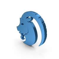 Blue Capricorn Horoscope Zodiac Sign PNG & PSD Images