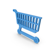 Shopping Basket Cart Buy Logo Blue PNG & PSD Images