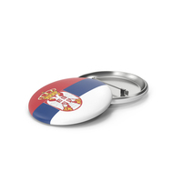 Serbia Flag Badge PNG & PSD Images