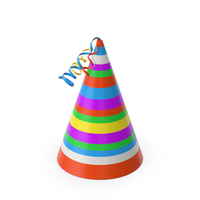 Party Hat Colored PNG & PSD Images