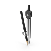Drafting Compass With Pencil PNG & PSD Images