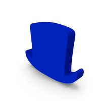 HAT LOGO BLUE PNG & PSD Images