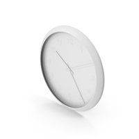 Monochrome Wall Clock PNG & PSD Images