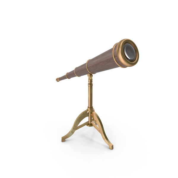 Vintage Telescope PNG & PSD Images