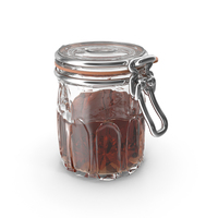 Glass Jar With Jam PNG & PSD Images