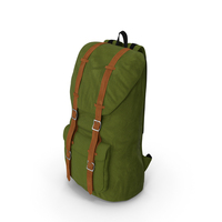 Backpack Green Generic PNG & PSD Images