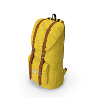 Backpack Yellow PNG & PSD Images