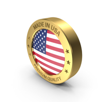 Made In USA Badge PNG & PSD Images